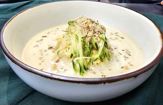냉콩국수 메뉴 사진(네이버)
