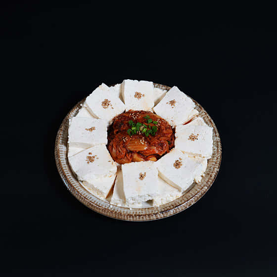 두부김치 메뉴 사진(네이버)