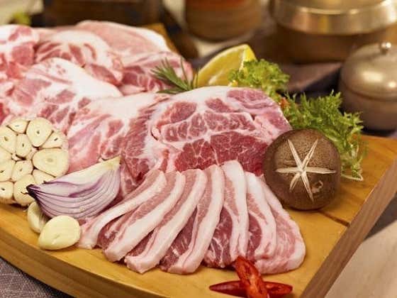 도야지 한판(600g) 메뉴 사진(네이버)