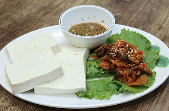 시골두부김치 메뉴 사진(네이버)