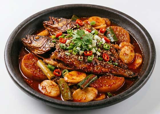 코다리조림 2인 메뉴 사진(네이버)