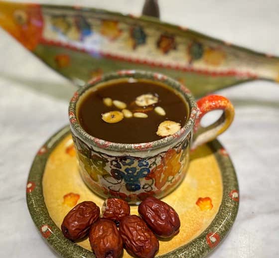 수제 대추차 메뉴 사진(네이버)