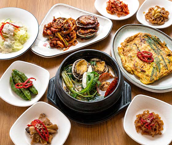 푸짐한밥상 2인세트 메뉴 사진(네이버)