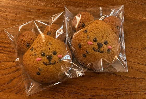 곰돌이 초코칩 쿠키 메뉴 사진(네이버)