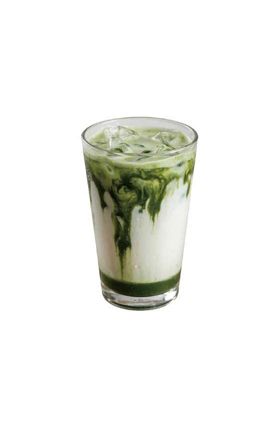 말차라떼 메뉴 사진(네이버)