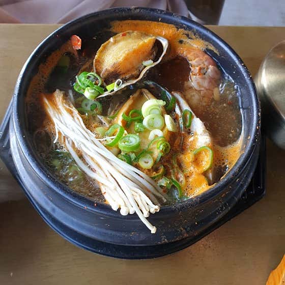 전복뚝배기 메뉴 사진(네이버)