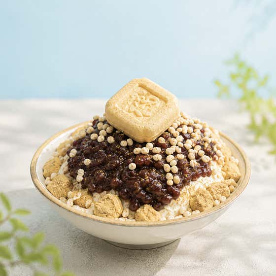 쌀빙수 메뉴 사진(네이버)