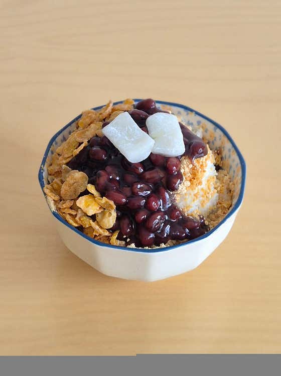 팥빙수(summer) 메뉴 사진(네이버)