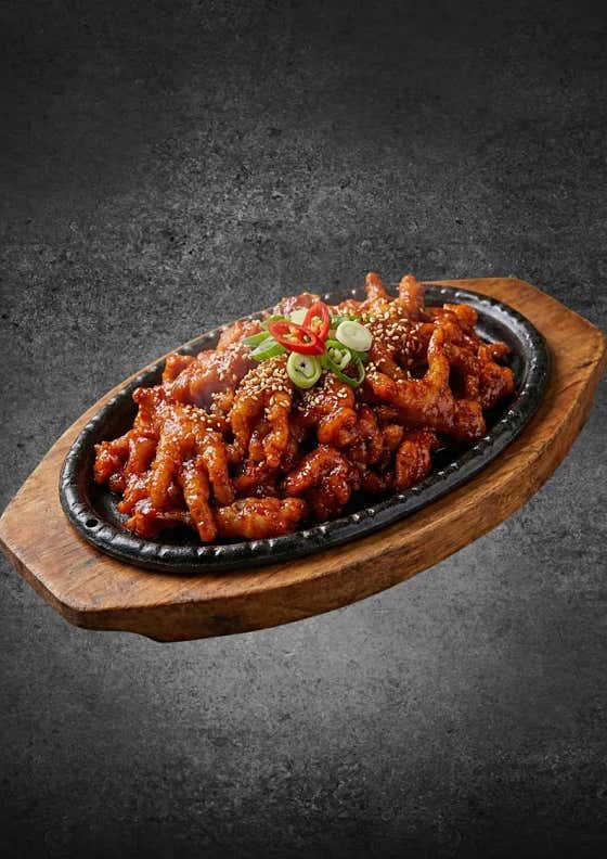 무뼈닭발&주먹밥 메뉴 사진(네이버)