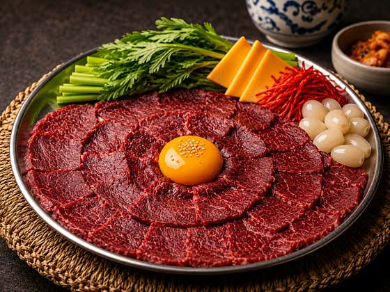 대구 한우 뭉티기 200g 메뉴 사진(네이버)