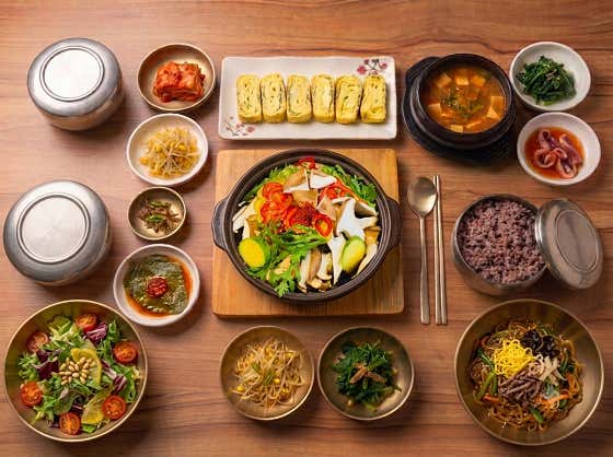 버섯전골+공기밥 메뉴 사진(네이버)