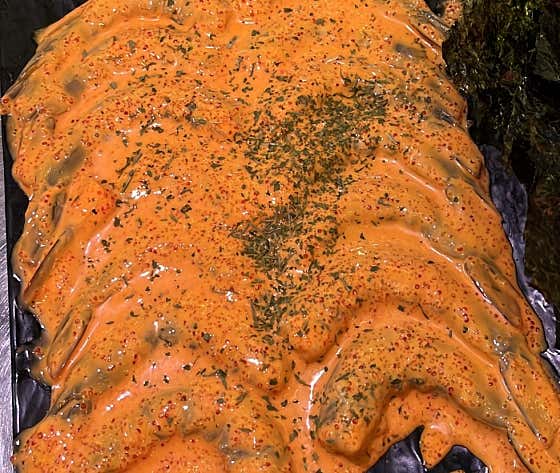 불닭마요 생새우 메뉴 사진(네이버)