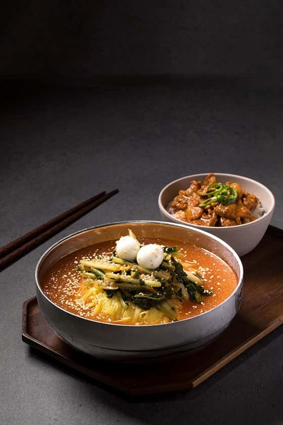 열무국수 메뉴 사진(네이버)
