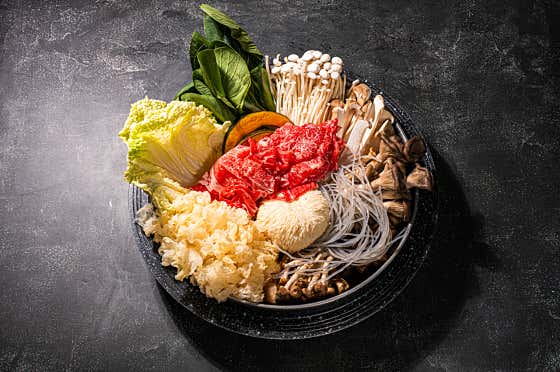 소고기 버섯 샤브샤브(大) 메뉴 사진(네이버)
