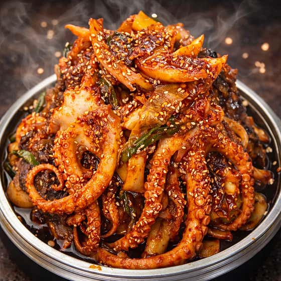 Uc 소매콤낙지시래기갈비찜(中) 메뉴 사진(네이버)