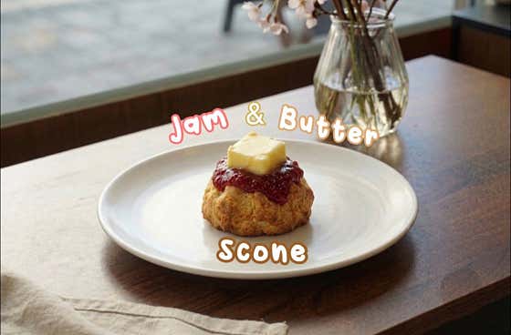 Jam Butter 스콘 메뉴 사진(네이버)