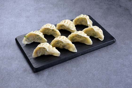 교자만두(고기,김치) 메뉴 사진(네이버)