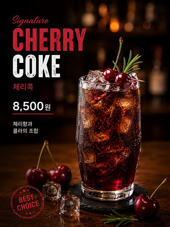 체리콕 메뉴 사진(네이버)
