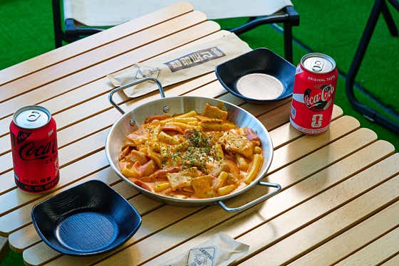로제떡볶이 메뉴 사진(네이버)