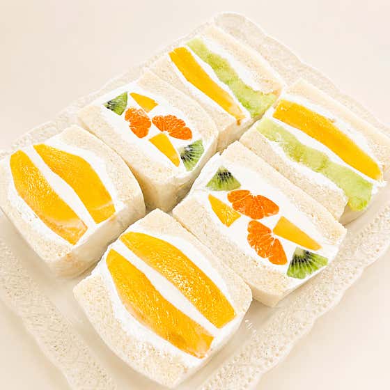 후르츠산도 메뉴 사진(네이버)