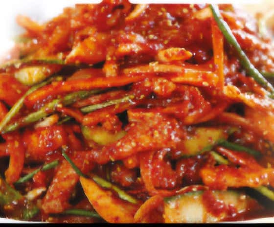가오리회무침 메뉴 사진(네이버)