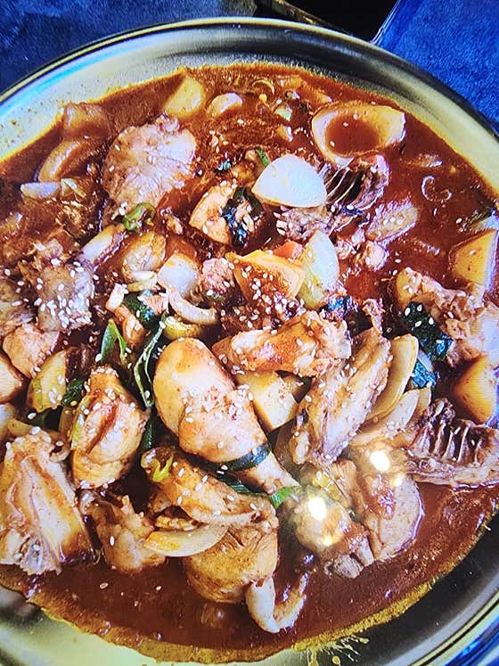 닭도리탕 메뉴 사진(네이버)