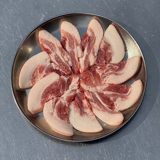 제주꼬들목살(100g당12,000원) 메뉴 사진(네이버)