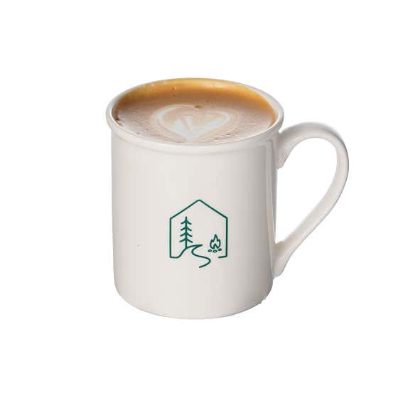 가든 카페 라떼 (HOT/ICE) 메뉴 사진(네이버)