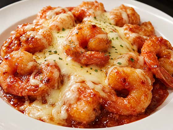 모짜렐라칠리새우 메뉴 사진(네이버)