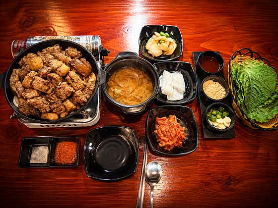 고기한판(500g) 메뉴 사진(네이버)