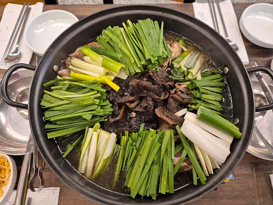 능이토종닭백숙 메뉴 사진(네이버)