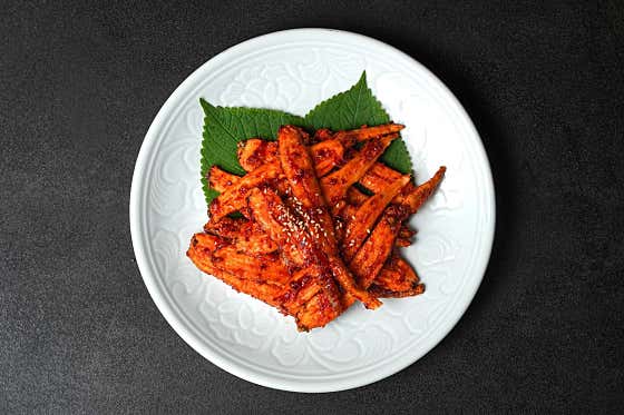 숯불산더덕구이 메뉴 사진(네이버)