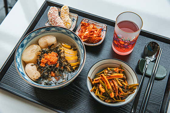 해물 듬뿍죽 메뉴 사진(네이버)