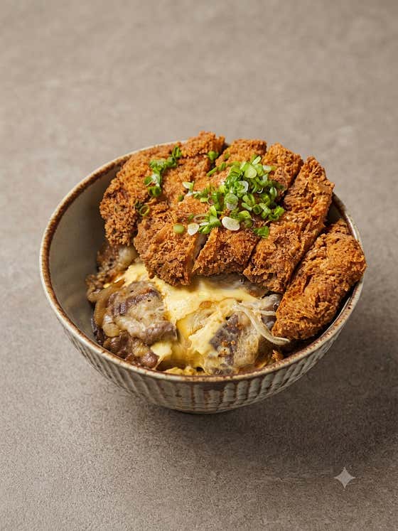 바삭 돈카츠동 메뉴 사진(네이버)