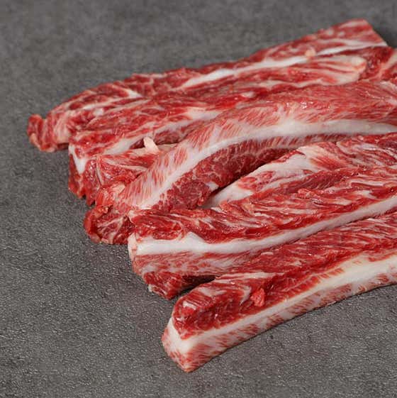 국내산 갈비살 (100g) 메뉴 사진(네이버)