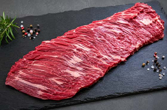국내산 치마살 (100g) 메뉴 사진(네이버)