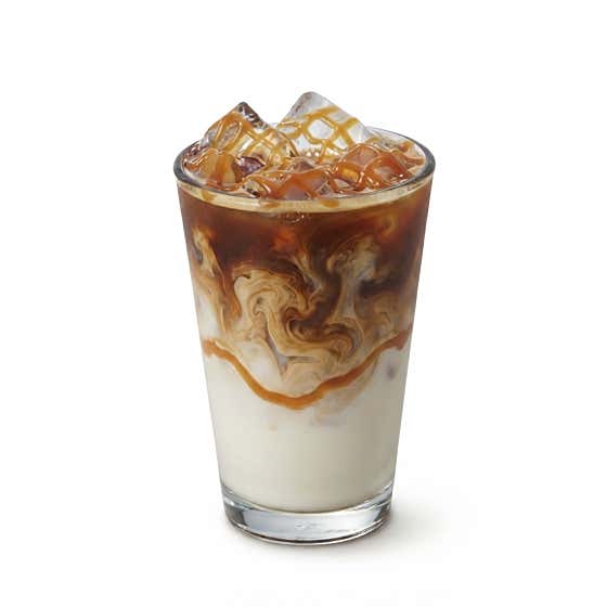 카라멜 마끼아또 메뉴 사진(네이버)