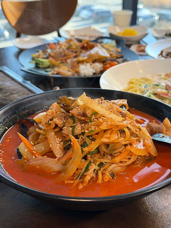 차돌짬뽕 메뉴 사진(네이버)