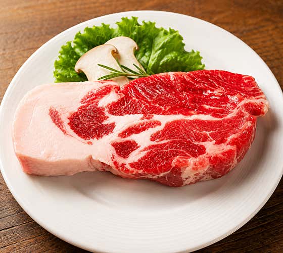 제주흑돼지 목살 메뉴 사진(네이버)