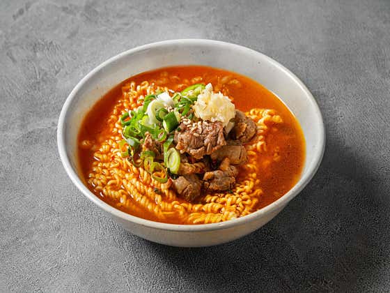 소고기 장 라면 메뉴 사진(네이버)