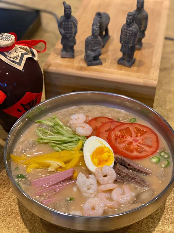 중국냉면 메뉴 사진(네이버)