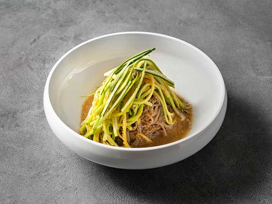 애호박 기름국수 메뉴 사진(네이버)