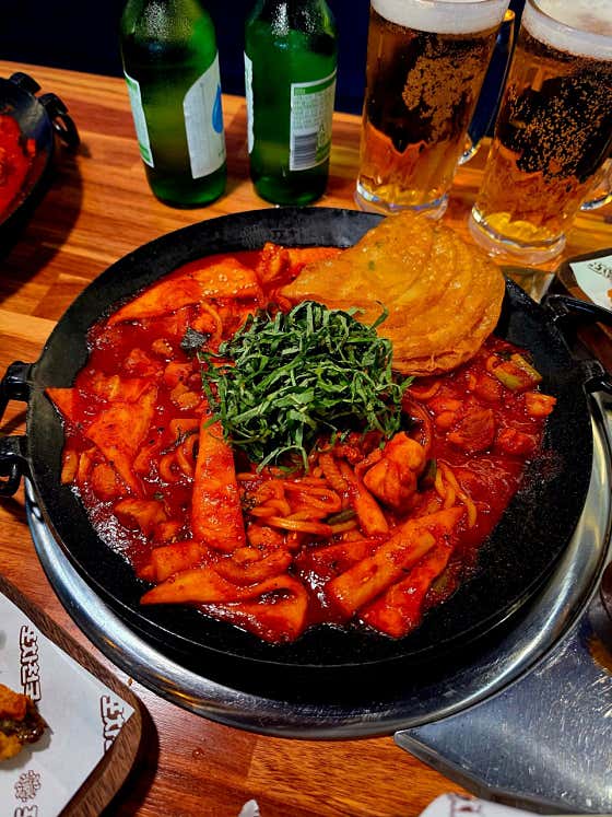 춘천 닭떡볶이 메뉴 사진(네이버)
