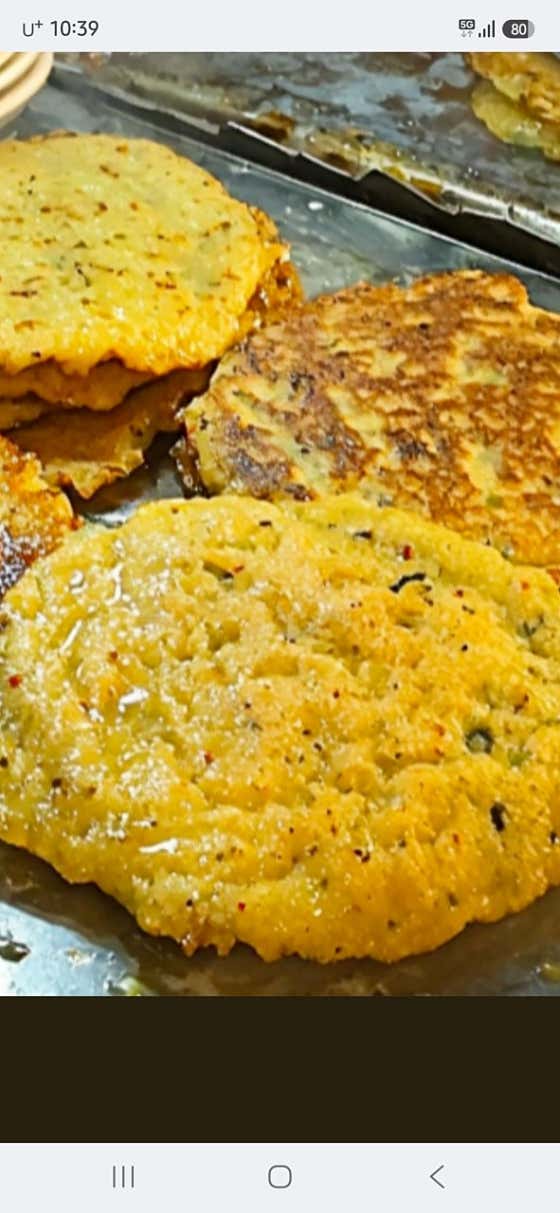 빈대떡 메뉴 사진(네이버)