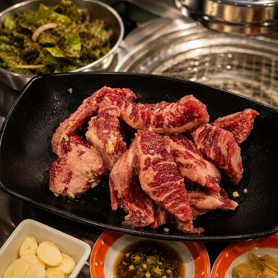 소 생(양념)갈비살(180g) 메뉴 사진(네이버)