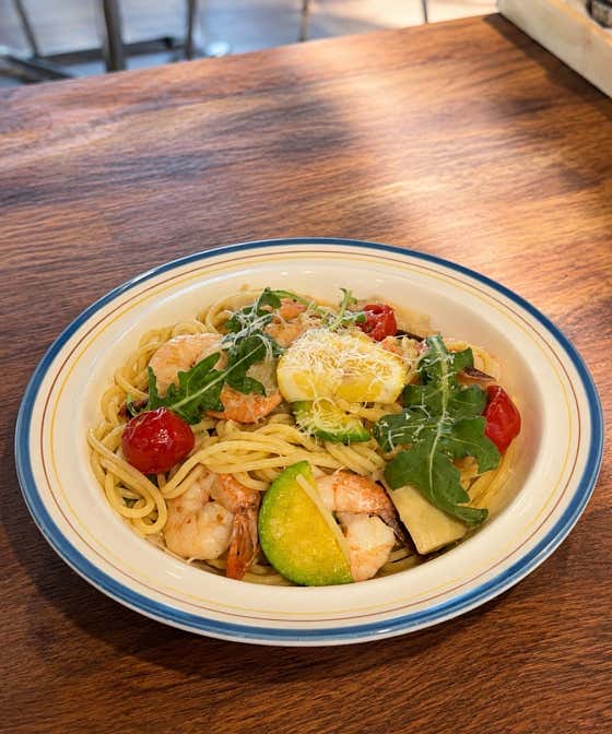 Shrimp Olive Pasta 메뉴 사진(네이버)