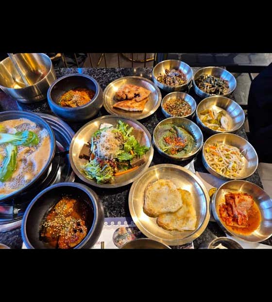 돼지불고기밥상 메뉴 사진(네이버)