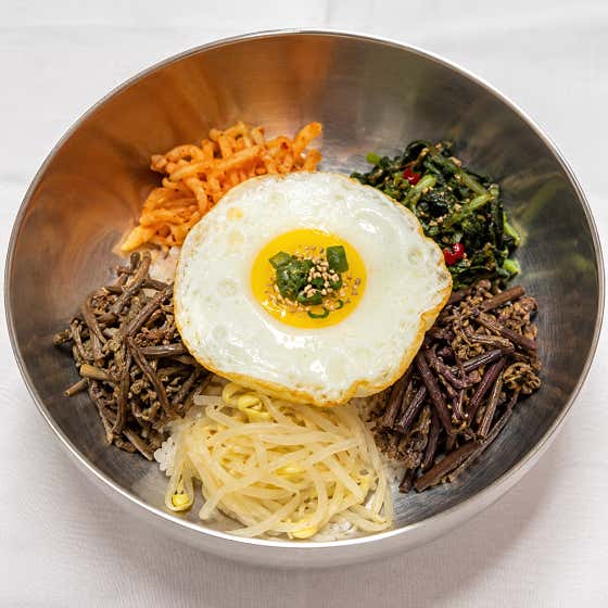 산채비빔밥 메뉴 사진(네이버)