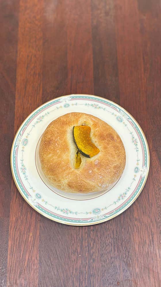 단호박크림치즈치아바타 메뉴 사진(네이버)