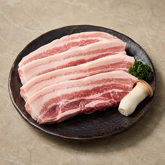 DRY-aging숙성삼겹살(180g) 메뉴 사진(네이버)
